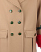 Пальто из шерсти с контрастной отделкой GUCCI | Фото 6