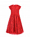 Кружевное платье красного цвета Dolce&Gabbana | Фото 3