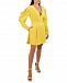 Желтое платье с рукавами-фонариками MSGM | Фото 2