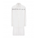 Белое платье-рубашка MM6 Maison Margiela | Фото 1