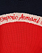 Хлопковый свитер colorblock Emporio Armani | Фото 3