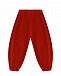 Красные спортивные брюки из велюра GUCCI | Фото 2