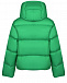 Короткая зеленая куртка с капюшоном Naumi | Фото 5