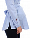 Рубашка для беременных Attesa удлиненная в мелкую голубую полоску  | Фото 9