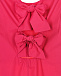 Розовое платье с бантами для беременных Attesa | Фото 6