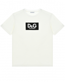 Базовая белая футболка Dolce&Gabbana Белый, арт. L4JTDM G7A8B HA3AP | Фото 1
