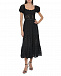 Черное платье с рукавами-фонариками Charo Ruiz | Фото 2