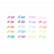 Набор ароматических цветных мини гелевых ручек, 20 цветов OOLY | Фото 4