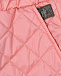Розовые стеганые брюки IL Gufo | Фото 3