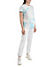 Бело-голубая футболка tie-dye Forte dei Marmi Couture | Фото 4