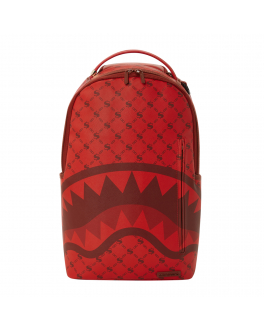 Красный рюкзак с принтом &quot;Акула&quot; SprayGround , арт. 910B4296NSZ | Фото 1