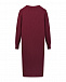 Бордовое платье из шерсти и шелка Panicale | Фото 5