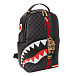 Черный рюкзак с принтом &quot;Акула и леопард&quot; SprayGround | Фото 3