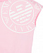 Розовый свитшот без рукавов Emporio Armani | Фото 4