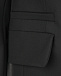 Однобортный черный пиджак  | Фото 5