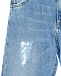 Голубые джинсы regular fit из хлопка Dolce&Gabbana | Фото 3