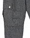 Серые брюки с карманами карго Brunello Cucinelli | Фото 4
