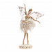Декор Балерина с богемскими кружевными крыльями, на подставке, крем, 30 см Goodwill | Фото 2
