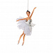 Подвеска &quot;Танцующая Балерина&quot; белый/серебро, 18 см, 3 вида, цена за 1 шт. Goodwill | Фото 3