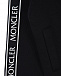 Черный спортивный костюм с лампасами Moncler | Фото 5