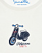 Хлопковая толстовка с мотоциклом и логотипом Sanetta fiftyseven | Фото 3