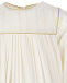 Белое платье с отделкой тесьмой  | Фото 3