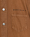 Удлиненная рубашка коричневого цвета MM6 Maison Margiela | Фото 3