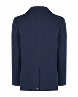 Темно-синий пиджак с патчами в морском стиле Dolce&Gabbana Синий, арт. L5JE60 HU7MM B0665 | Фото 2