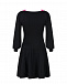 Черное трикотажное платье MSGM | Фото 5