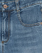 Синие выбеленные джинсы Brunello Cucinelli | Фото 3