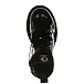 Черные ботинки с декоративным цветком Walkey | Фото 4
