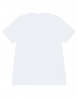 Белая футболка с принтом &quot;молния&quot; Neil Barrett Белый, арт. 30789 1 BIANCO | Фото 2