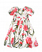 Платье из поплина с принтом &quot;гвоздики&quot; Dolce&Gabbana | Фото 2