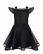 Черное платье с отделкой бусинами David Charles | Фото 2