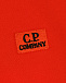 Красная футболка-поло с черным кантом CP Company | Фото 3