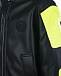 Куртка-бомбер с неоново-желтыми вставками на рукавах Diesel | Фото 3