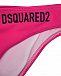 Раздельный купальник цвета фуксии Dsquared2 | Фото 3