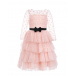 Розовое платье с пышной юбкой Aletta | Фото 1