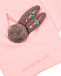 Розовый шарф из флиса с аппликацией Poivre Blanc | Фото 4