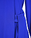 Синее шелковое платье с воротником-аскот Joseph | Фото 7