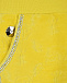 Желтые шорты для девочек Philipp Plein | Фото 3