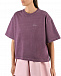 Фиолетовая футболка oversize ROHE | Фото 8