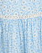 Голубая юбка с принтом &quot;ромашки&quot; Ermanno Scervino | Фото 3