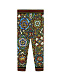 Спортивные брюки с принтом &quot;витражи&quot; Dolce&Gabbana | Фото 2