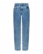 Зауженные голубые джинсы Mo5ch1no Jeans | Фото 1
