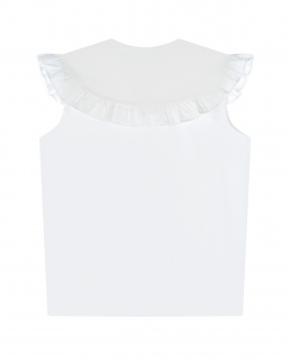 Белая блуза с отложным воротником Les Coyotes de Paris , арт. 119-20-014 112 | Фото 2