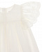 Белое платье с кружевными рукавами  | Фото 3