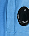 Голубая толстовка с карманом на рукаве CP Company | Фото 3