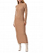 Трикотажное платье пудрового цвета Pietro Brunelli | Фото 2