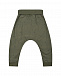 Зеленые спортивные брюки под памперс Sanetta Kidswear | Фото 2